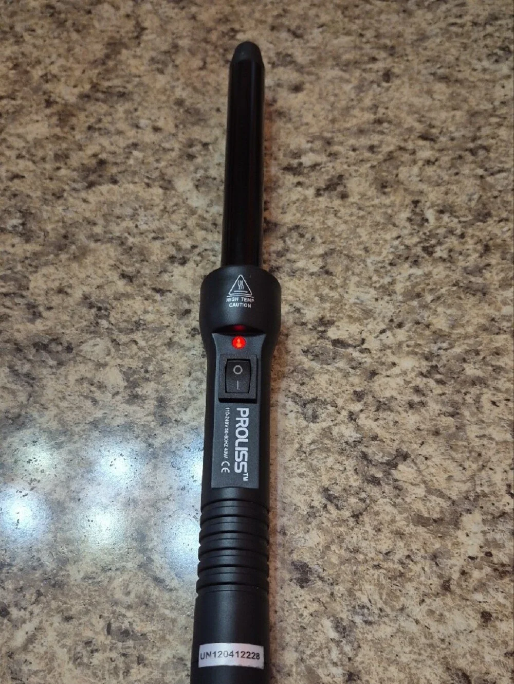 Proliss Black Curling Wand – Sleek Black Styling Tool